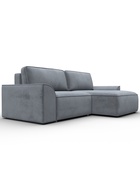 Диван угловой «Лига – 048», НПБ, механизм еврокнижка, угол универсальный, цвет серый  (артикул 10998799)  большой выбор товаров оптом и в розницу по низким ценам с доставкой