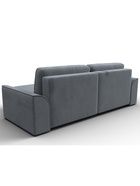 Диван угловой «Лига – 048», НПБ, механизм еврокнижка, угол универсальный, цвет серый  (артикул 10998799)  большой выбор товаров оптом и в розницу по низким ценам с доставкой