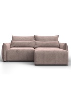 Диван угловой «Лига – 051», НПБ, механизм еврокнижка, угол универсальный, цвет бежевый  (артикул 10998802)  большой выбор товаров оптом и в розницу по низким ценам с доставкой