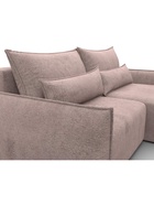 Диван угловой «Лига – 051», НПБ, механизм еврокнижка, угол универсальный, цвет бежевый  (артикул 10998802)  большой выбор товаров оптом и в розницу по низким ценам с доставкой