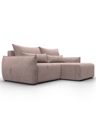 Диван угловой «Лига – 051», НПБ, механизм еврокнижка, угол универсальный, цвет бежевый  (артикул 10998802)  большой выбор товаров оптом и в розницу по низким ценам с доставкой