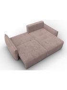 Диван угловой «Лига – 051», НПБ, механизм еврокнижка, угол универсальный, цвет бежевый  (артикул 10998802)  большой выбор товаров оптом и в розницу по низким ценам с доставкой