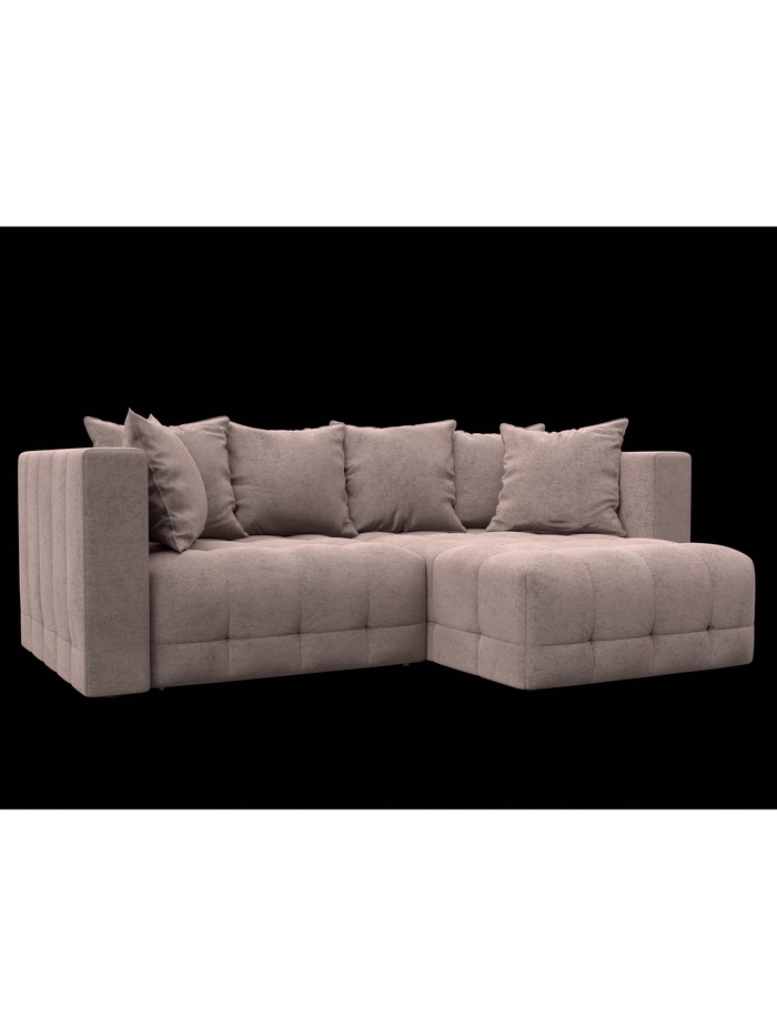 Диван угловой «Лига – 052», НПБ, механизм еврокнижка, угол универсальный, цвет бежевый - Фото 1