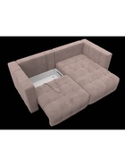 Диван угловой «Лига – 052», НПБ, механизм еврокнижка, угол универсальный, цвет бежевый - Фото 7