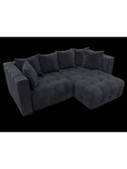 Диван угловой «Лига – 052», НПБ, механизм еврокнижка, угол универсальный, цвет темно-серый - Фото 6