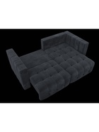 Диван угловой «Лига – 052», НПБ, механизм еврокнижка, угол универсальный, цвет темно-серый - Фото 8