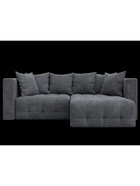 Диван угловой «Лига – 052», НПБ, механизм еврокнижка, угол универсальный, цвет темно-серый - Фото 2