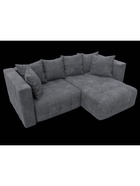 Диван угловой «Лига – 052», НПБ, механизм еврокнижка, угол универсальный, цвет темно-серый - Фото 6