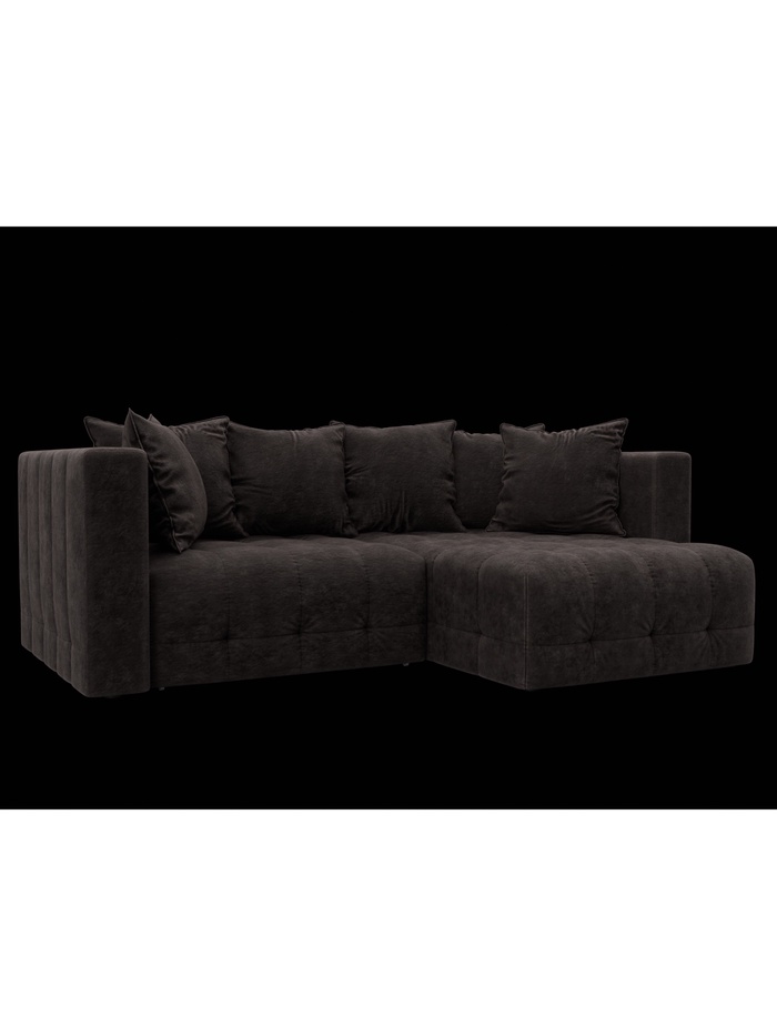 Диван угловой «Лига – 052», НПБ, механизм еврокнижка, угол универсальный, цвет коричневый - Фото 1