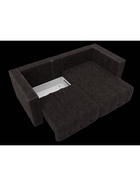 Диван угловой «Лига – 052», НПБ, механизм еврокнижка, угол универсальный, цвет коричневый - Фото 7