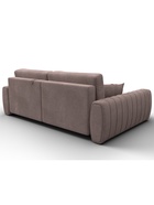 Диван угловой «Лига – 057», НПБ, механизм еврокнижка, угол левый, цвет бежевый  (артикул 10998815)  большой выбор товаров оптом и в розницу по низким ценам с доставкой