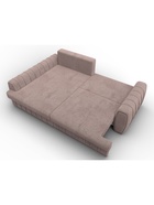 Диван угловой «Лига – 057», НПБ, механизм еврокнижка, угол левый, цвет бежевый  (артикул 10998815)  большой выбор товаров оптом и в розницу по низким ценам с доставкой