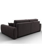 Диван угловой «Лига – 057», НПБ, механизм еврокнижка, угол правый, цвет коричневый  (артикул 10998821)  большой выбор товаров оптом и в розницу по низким ценам с доставкой