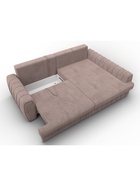 Диван угловой «Лига – 057», НПБ, механизм еврокнижка, угол правый, цвет бежевый  (артикул 10998823)  большой выбор товаров оптом и в розницу по низким ценам с доставкой