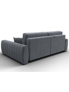 Диван угловой «Лига – 057», НПБ, механизм еврокнижка, угол правый, цвет серый  (артикул 10998824)  большой выбор товаров оптом и в розницу по низким ценам с доставкой