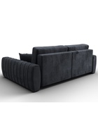 Диван угловой «Лига – 057», НПБ, механизм еврокнижка, угол правый, цвет темно-серый  (артикул 10998825)  большой выбор товаров оптом и в розницу по низким ценам с доставкой