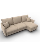 Диван угловой «Лига – 064», НПБ, механизм тик-так, угол универсальный, цвет бежевый  (артикул 10998826)  большой выбор товаров оптом и в розницу по низким ценам с доставкой