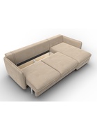 Диван угловой «Лига – 064», НПБ, механизм тик-так, угол универсальный, цвет бежевый  (артикул 10998826)  большой выбор товаров оптом и в розницу по низким ценам с доставкой