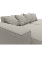 Диван угловой «Лига – 065», ППУ, механизм еврокнижка, угол левый, цвет бежевый  (артикул 10998831)  большой выбор товаров оптом и в розницу по низким ценам с доставкой