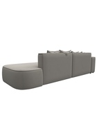 Диван угловой «Лига – 065», ППУ, механизм еврокнижка, угол левый, цвет бежевый  (артикул 10998831)  большой выбор товаров оптом и в розницу по низким ценам с доставкой