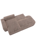 Диван угловой «Лига – 065», ППУ, механизм еврокнижка, угол левый, цвет бежевый  (артикул 10998834)  большой выбор товаров оптом и в розницу по низким ценам с доставкой