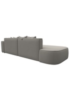 Диван угловой «Лига – 065», ППУ, механизм еврокнижка, угол правый, цвет бежевый  (артикул 10998837)  большой выбор товаров оптом и в розницу по низким ценам с доставкой