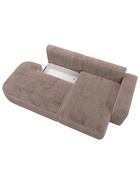 Диван угловой «Лига – 065», ППУ, механизм еврокнижка, угол правый, цвет бежевый  (артикул 10998841)  большой выбор товаров оптом и в розницу по низким ценам с доставкой