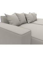 Диван угловой «Лига – 079», ППУ, механизм еврокнижка, угол левый, цвет бежевый  (артикул 10998844)  большой выбор товаров оптом и в розницу по низким ценам с доставкой