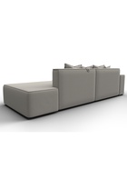 Диван угловой «Лига – 079», ППУ, механизм еврокнижка, угол левый, цвет бежевый  (артикул 10998844)  большой выбор товаров оптом и в розницу по низким ценам с доставкой