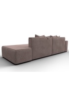 Диван угловой «Лига – 079», ППУ, механизм еврокнижка, угол левый, цвет бежевый  (артикул 10998847)  большой выбор товаров оптом и в розницу по низким ценам с доставкой