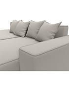 Диван угловой «Лига – 079», ППУ, механизм еврокнижка, угол правый, цвет бежевый  (артикул 10998851)  большой выбор товаров оптом и в розницу по низким ценам с доставкой