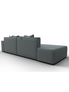 Диван угловой «Лига – 079», ППУ, механизм еврокнижка, угол правый, цвет серый  (артикул 10998853)  большой выбор товаров оптом и в розницу по низким ценам с доставкой