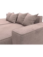 Диван угловой «Лига – 079», ППУ, механизм еврокнижка, угол правый, цвет бежевый  (артикул 10998854)  большой выбор товаров оптом и в розницу по низким ценам с доставкой