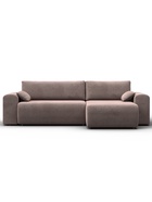 Диван угловой «Лига – 099», ППУ, механизм еврокнижка, угол универсальный, цвет бежевый  (артикул 10998857)  большой выбор товаров оптом и в розницу по низким ценам с доставкой