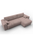 Диван угловой «Лига – 099», ППУ, механизм еврокнижка, угол универсальный, цвет бежевый  (артикул 10998857)  большой выбор товаров оптом и в розницу по низким ценам с доставкой