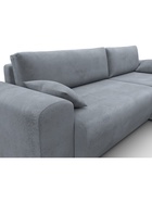 Диван угловой «Лига – 099», ППУ, механизм еврокнижка, угол универсальный, цвет серый  (артикул 10998858)  большой выбор товаров оптом и в розницу по низким ценам с доставкой