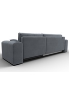 Диван угловой «Лига – 099», ППУ, механизм еврокнижка, угол универсальный, цвет серый  (артикул 10998858)  большой выбор товаров оптом и в розницу по низким ценам с доставкой