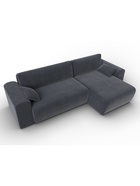 Диван угловой «Лига – 099», ППУ, механизм еврокнижка, угол универсальный, цвет серый  (артикул 10998861)  большой выбор товаров оптом и в розницу по низким ценам с доставкой