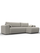 Диван угловой «Лига – 099», ППУ, механизм еврокнижка, угол универсальный, цвет бежевый  (артикул 10998862)  большой выбор товаров оптом и в розницу по низким ценам с доставкой