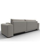 Диван угловой «Лига – 099», ППУ, механизм еврокнижка, угол универсальный, цвет бежевый  (артикул 10998862)  большой выбор товаров оптом и в розницу по низким ценам с доставкой