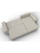 Диван угловой «Лига – 099», ППУ, механизм еврокнижка, угол универсальный, цвет бежевый  (артикул 10998862)  большой выбор товаров оптом и в розницу по низким ценам с доставкой