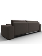 Диван угловой «Лига – 099», ППУ, механизм еврокнижка, угол универсальный, цвет коричневый  (артикул 10998863)  большой выбор товаров оптом и в розницу по низким ценам с доставкой