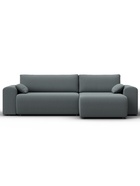 Диван угловой «Лига – 099», ППУ, механизм еврокнижка, угол универсальный, цвет серый  (артикул 10998864)  большой выбор товаров оптом и в розницу по низким ценам с доставкой