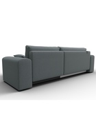 Диван угловой «Лига – 099», ППУ, механизм еврокнижка, угол универсальный, цвет серый  (артикул 10998864)  большой выбор товаров оптом и в розницу по низким ценам с доставкой