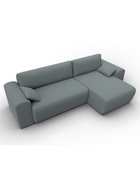 Диван угловой «Лига – 099», ППУ, механизм еврокнижка, угол универсальный, цвет серый  (артикул 10998864)  большой выбор товаров оптом и в розницу по низким ценам с доставкой