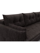 Диван угловой «Лига – 100», НПБ, механизм еврокнижка, угол универсальный, цвет коричневый  (артикул 10998868)  большой выбор товаров оптом и в розницу по низким ценам с доставкой