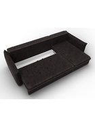 Диван угловой «Лига – 100», НПБ, механизм еврокнижка, угол универсальный, цвет коричневый  (артикул 10998868)  большой выбор товаров оптом и в розницу по низким ценам с доставкой