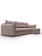 Диван угловой «Лига – 100», НПБ, механизм еврокнижка, угол универсальный, цвет бежевый  (артикул 10998869)  большой выбор товаров оптом и в розницу по низким ценам с доставкой