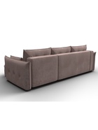 Диван угловой «Лига – 100», НПБ, механизм еврокнижка, угол универсальный, цвет бежевый  (артикул 10998869)  большой выбор товаров оптом и в розницу по низким ценам с доставкой