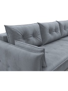 Диван угловой «Лига – 100», НПБ, механизм еврокнижка, угол универсальный, цвет серый  (артикул 10998871)  большой выбор товаров оптом и в розницу по низким ценам с доставкой